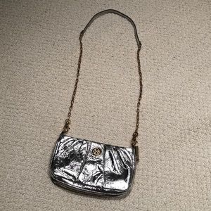 Tory Burch metallic purse!! *EXCELLENT CONDITION*